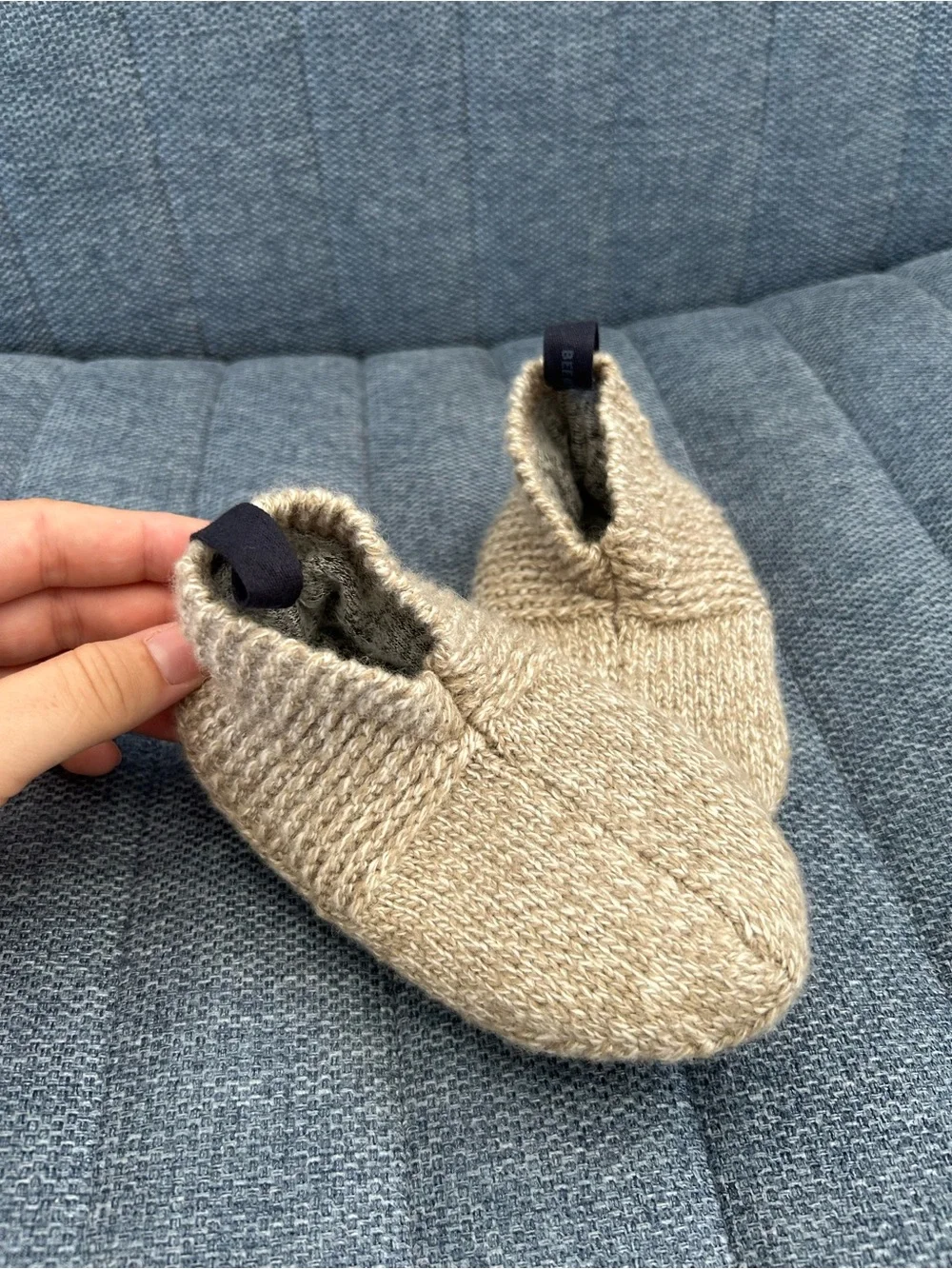 Bombas Toddler Gripper Slipper (T1) - Picture 3 of 5